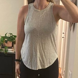 GREY BANANA REPUBLIC BLOUSE